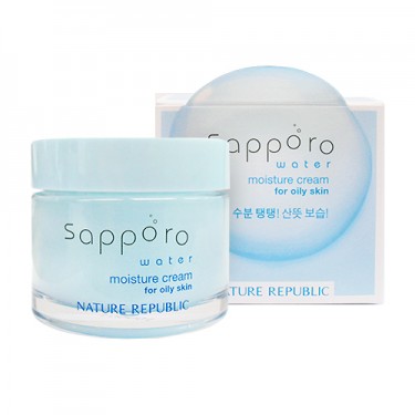 Nature Republic Sapporo water moisture cream for oily skin